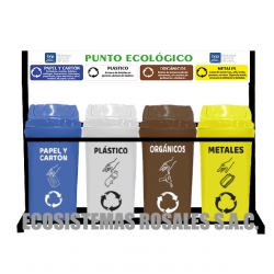 PUNTO ECOL脫GICO X 4 ECO DE 75 L PUNTO ECOL脫GICO X 4 ECO DE 75 L